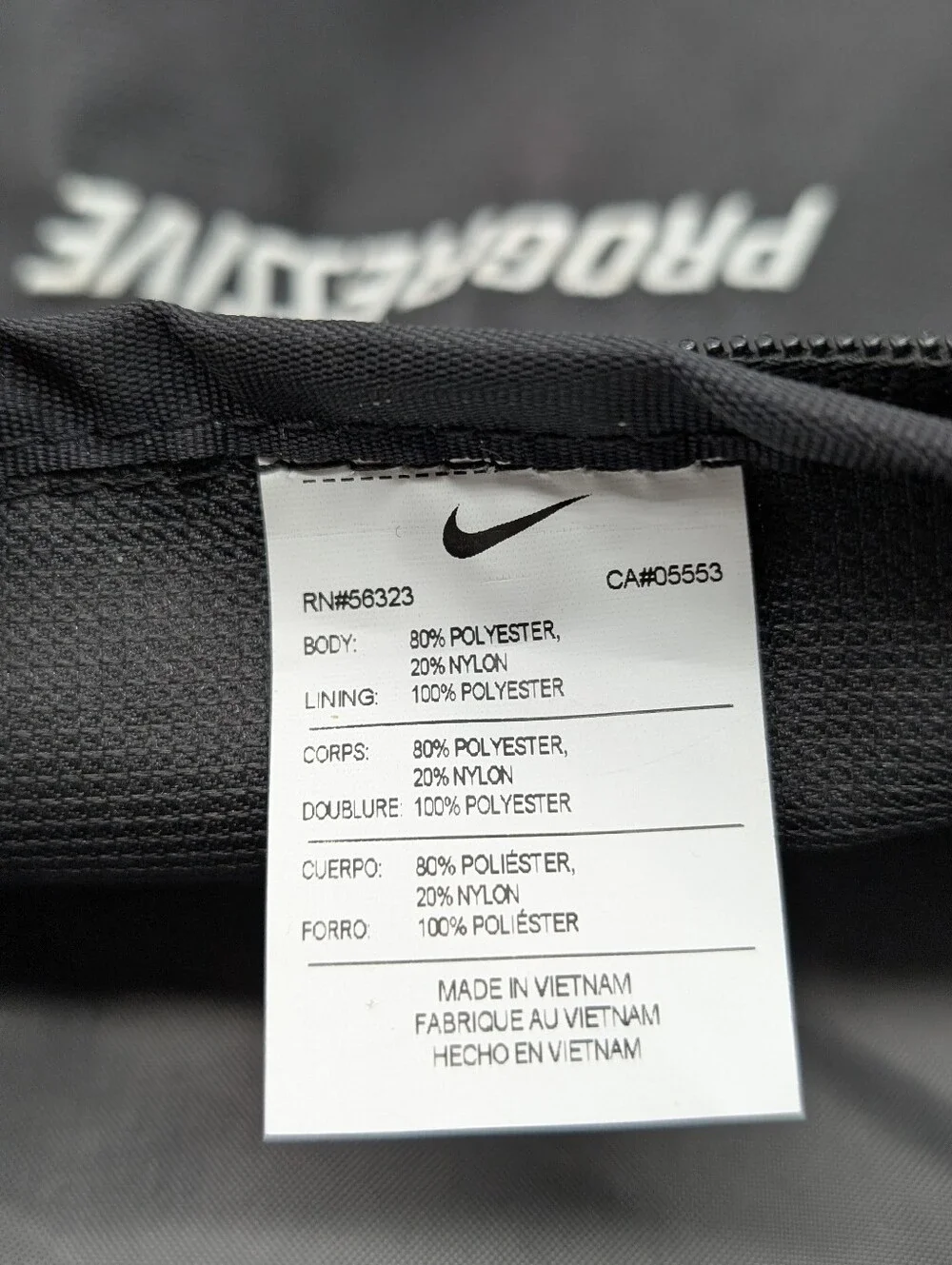 NWT Nike Golf Performance Laptop Backpack Black Tech Bag Progressive Cargo
